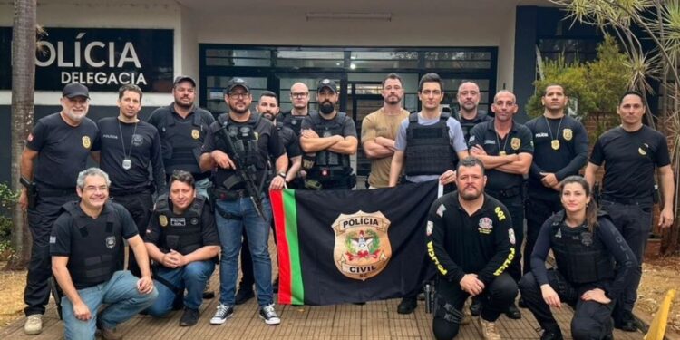 Polícia Civil de Jaraguá do Sul integra operação contra crime organizado em São Paulo