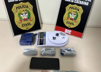 Homem é preso por tráfico de drogas em Corupá