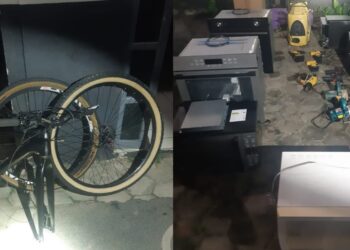 Homens são presos com mais de 20 itens furtados em Jaraguá do Sul