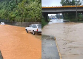 Confira as informações sobre os pontos de alagamento e a situação dos rios de Jaraguá do Sul