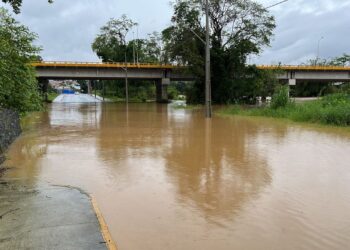 Nenhuma ocorrência grave foi registrada devido as chuvas em Jaraguá do Sul