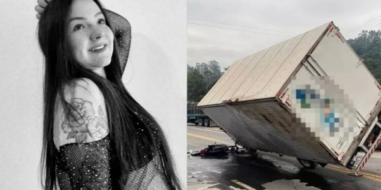 Mulher grávida morre em acidente na BR-470, em Blumenau