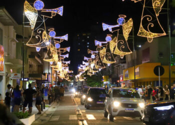 Acendimento das luzes de Natal em Jaraguá do Sul acontece nesta terça-feira (19)