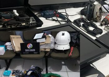 Policiais encontram diversos itens furtados em Jaraguá do Sul