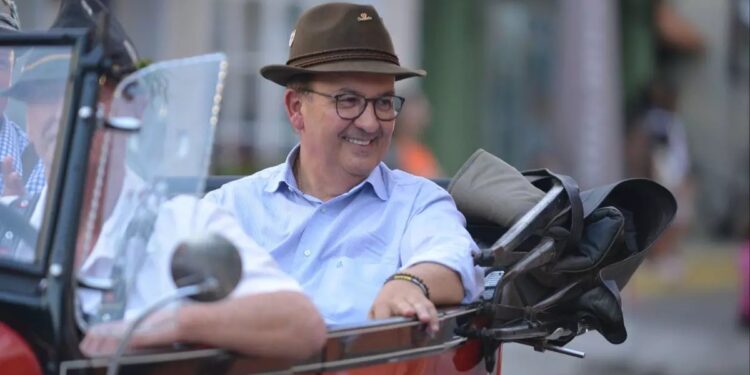 Governador Jorginho Mello estará na abertura da Schützenfest