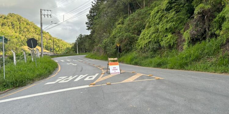 Estrada Rio Molha, em Massaranduba, será liberada sem restrições de horários