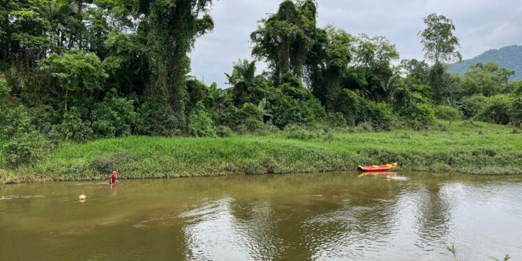 Bombeiros reiniciam buscas por adolescente desaparecido no rio, em Guaramirim