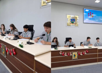 Vereadores Mirins de Guaramirim realizam última sessão ordinária