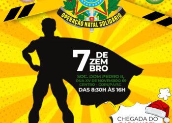 Evento especial de Natal para as crianças acontece neste sábado (7) em Corupá