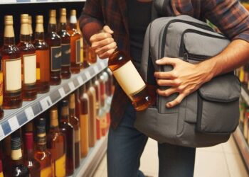 Homem é preso após furtar duas garrafas de uísque em Jaraguá do Sul