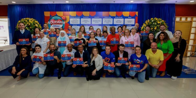 Instituição beneficente de Jaraguá do Sul recebe doação da Campanha Solidária Condor