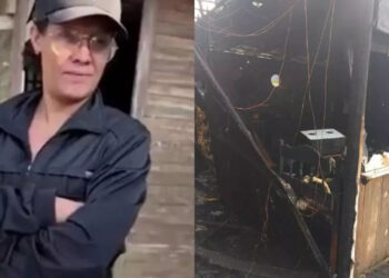 Ex-mulher de “Tiü França” morre 16 dias após atear fogo na casa em Rio do Sul