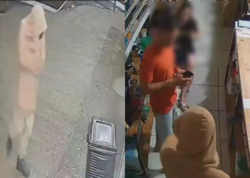 [Vídeo] Homem armado rouba loja de conveniências em Jaraguá do Sul