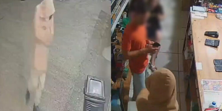 [Vídeo] Homem armado rouba loja de conveniências em Jaraguá do Sul