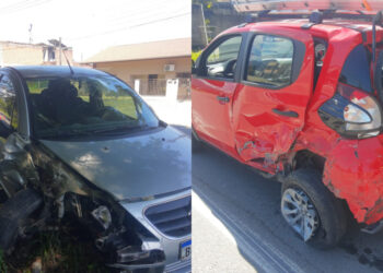 Motorista vai parar no hospital após acidente em Guaramirim