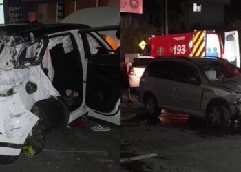 Condutor embriagado é detido após provocar acidente em Jaraguá do Sul