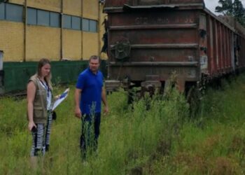 Prefeitura de Corupá notifica a Rumo sobre mato às margens da ferrovia