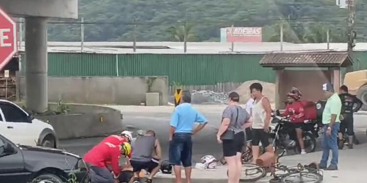 Homem fica gravemente ferido após acidente em Guaramirim