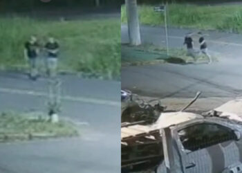 [Vídeo] Câmera flagra ação de ladrões  em Jaraguá do Sul; um deles morreu