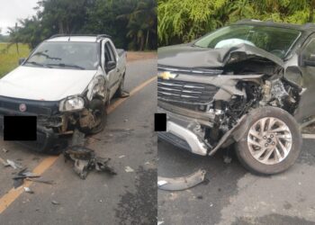 Idosa vai parar no hospital após acidente em Guaramirim