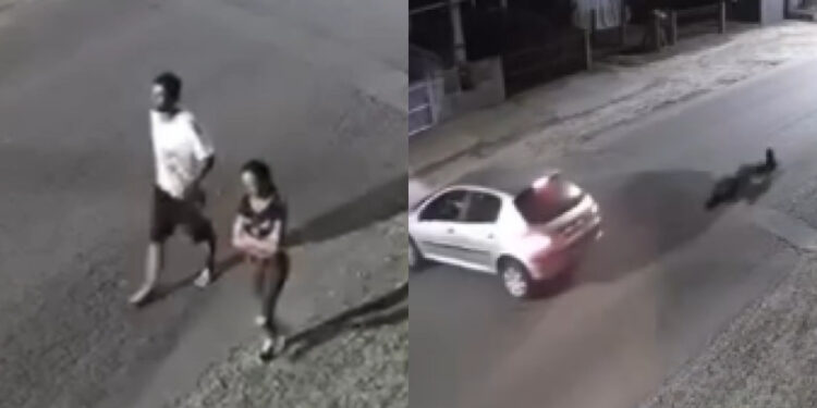 [Vídeo] Motorista embriagado atinge mulher em Joinville