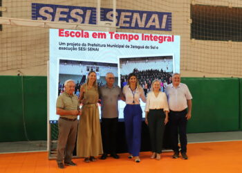 Parceria entre Sesi e Prefeitura lançam nova Escola em Tempo Integral em Jaraguá do Sul