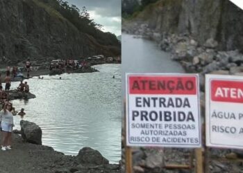 DNIT diz que é proibido utilizar áreas de obras da BR-280 como espaço de lazer