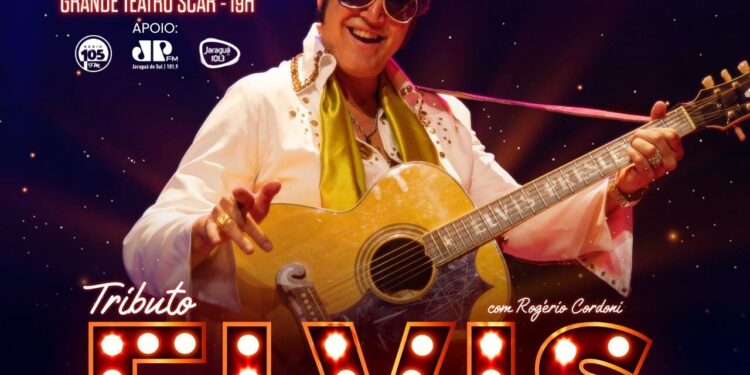 Jaraguá do Sul terá show de tributo a Elvis Presley em março