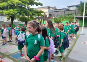Volta às aulas ocorre hoje (10) em Jaraguá do Sul