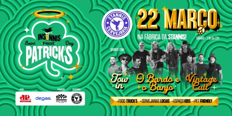 Insannis Fest St. Patrick’s Day agita Jaraguá do Sul em março