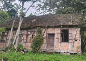 MP apura abandono da casa enxaimel mais antiga de Jaraguá do Sul