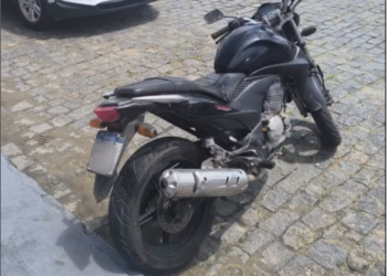 Moto com registro de furto é recuperada em Massaranduba