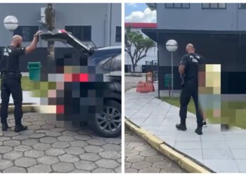 [Vídeo] Falso policial que aplicou golpes de R$ 100 mil em Guaramirim e Jaraguá do Sul é preso