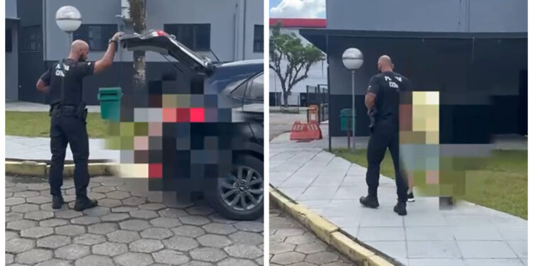 [Vídeo] Falso policial que aplicou golpes de R$ 100 mil em Guaramirim e Jaraguá do Sul é preso