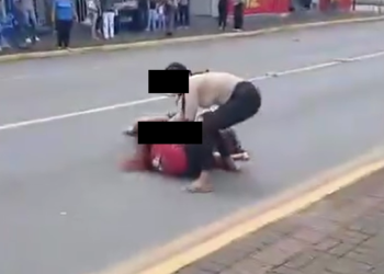 Adolescentes brigam na rua e uma é levada ao hospital em Guaramirim