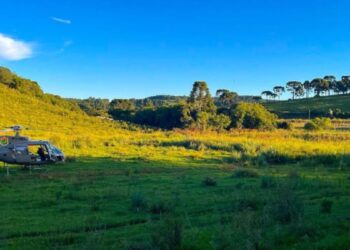 Homem atira contra helicóptero da PM e acaba morto após confronto em SC