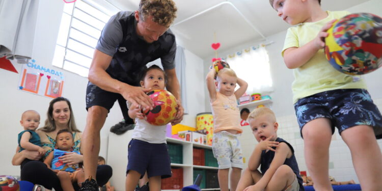 Jaraguá do Sul insere aulas de Educação Física para o Berçário e Maternal