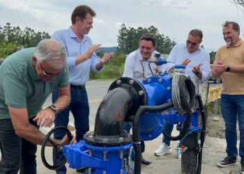 Samae de Jaraguá do Sul inicia fornecimento de água para bairro de Guaramirim