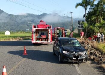 Homem é encaminhado ao hospital após acidente em Massaranduba