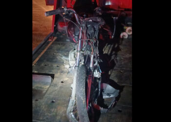 Adolescente morre ao perder controle de moto e cair sobre pedras na BR-280, em Guaramirim