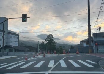 Liberado o trecho novo da 13 de Maio no Czerniewicz em Jaraguá do Sul