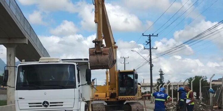 Rompimentos de rede prejudicam fornecimento de água em Guaramirim