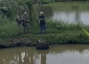 Corpo encontrado em lago do Chico de Paulo permanece no IML de Jaraguá do Sul