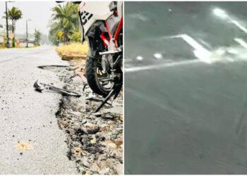 [Vídeo] Motociclista morre em colisão com carreta em Guaramirim