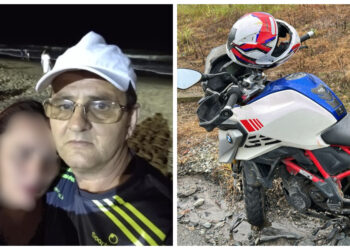Identificado motociclista que morreu em colisão com carreta em Guaramirim