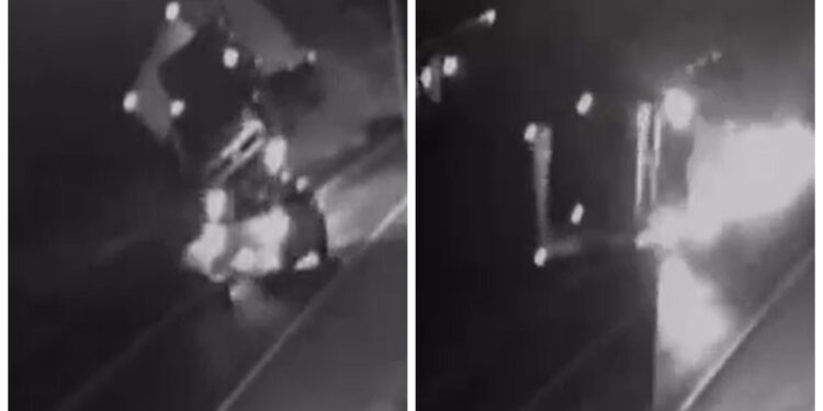 [Vídeo] Ciclista relata momento que quase foi atingido por carreta em Guaramirim: “Pensei que morri”