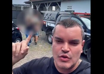 [Vídeo] Fugitivo da cadeia é preso vivendo na rua em Jaraguá do Sul