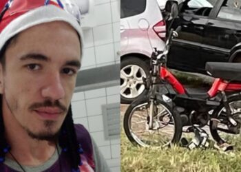 Homem morre ao bater motoneta contra carro em Jaraguá do Sul