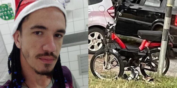 Homem morre ao bater motoneta contra carro em Jaraguá do Sul