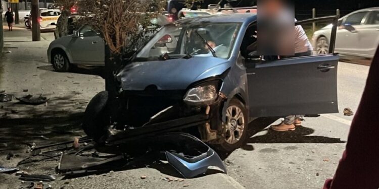 [Vídeo] Quatro veículos se envolvem em acidente na Ilha da Figueira, em Jaraguá do Sul
